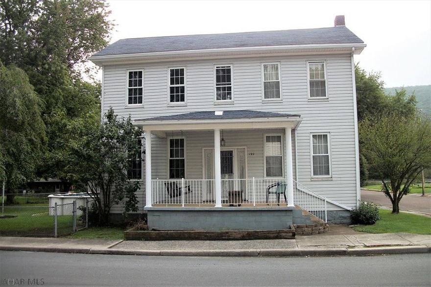 This spacious house, built in 1900, is currently being remodeled. It has a mixture of the old, with 9 foot ceilings in the office and dining room, and some of the new including an updated kitchen with a corian sink. The living room features a stone fireplace, LED lighting and plenty of space to spread out and relax. The large rec room contains around 700 sqft of area; plenty of room for a ping pong or pool table, and also contains the laundry area. There are 5 bedrooms and 2 bathrooms upstairs that are being updated or remodeled. The attached garage has the room for 4 cars, or 2 cars and a large RV. The auto lift is a definite plus for the DYI mechanic. The level, double lot is partially fenced & contains an above ground pool for cooling off in the summer.