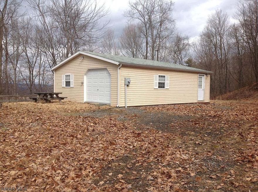 If you're looking for a property which is secluded and you can shoot your guns and not disturb anyone...abundant wild life...if you're into hunting or just an admirer of wild life, you will find this desirable cabin with electric to property...Breath taking views from all directions, and mature timber.