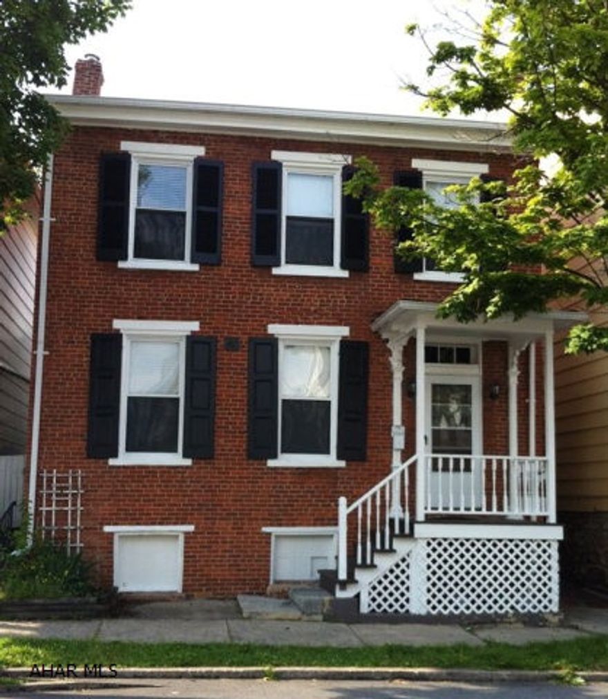 Historic District in Hollidaysburg - Beautifully remodeled with 3 BR, 1 Bath, lovely kitchen with island, all Stainless Steel appliances, & modern bath.  Fenced /Landscaped Lot.  1-car detached garage. New furnace with A/C 2010.  New hardwood floors Old World Oak prefinished Handscraped solid flooring