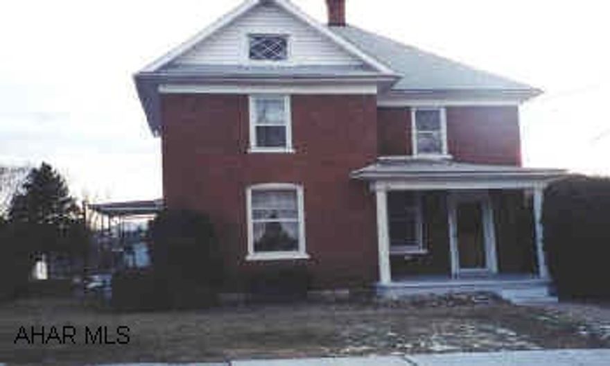 Two-story brick with 4 bd. 2.5 ba in the borough of Roaring Spring Priced to sell!! Must see inside. First floor addition with large master bedroom and bath with whirlpool tub. Also family room with fireplace. Close to playground.  REDUCED TO $69,000
