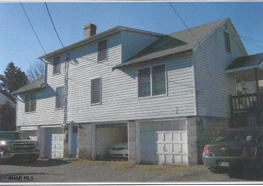 Ebensburg duplex- Each unit has 2 BR's. Fully occupied. Sewer line has been updated