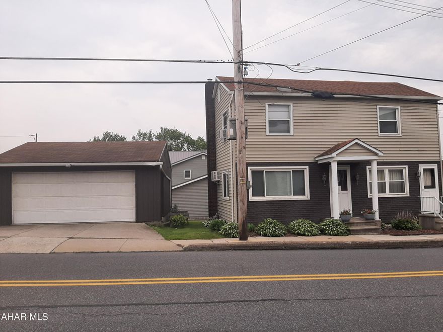 Welcome to this well maintained home with plenty of nostalgia! This home in the Penn Cambria School District welcomes you into the fully equipped kitchen with all new appliances! Plenty of cabinetry, counter space and room for your family gatherings. The pantry has outstanding storage and a 3/4 bath with laundry is also nicely tucked away within this area. The large living room is very inviting with room for those relaxing evenings. Upstairs you will find three perfectly sized bedrooms. All with plenty of storage and great natural lighting. This level also offers another full bath with a tub/shower combo and plenty of storage. This home will not disappoint with the original hardwood floors, updated natural gas furnace, and some newer windows, 2-car detached garage, room for a garden and extra room for outdoor activities. Great home for the money! Call for your tour today!