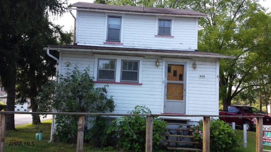 2 Bedroom, 1.5 bath 2 story home on large lot in Newry.  Solid construction needs TLC.