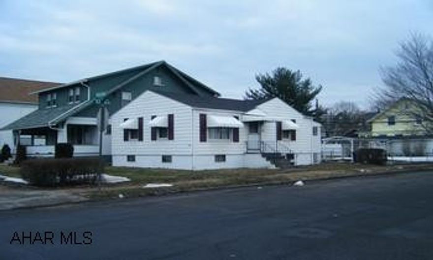 One story, bungalow, detached garage.