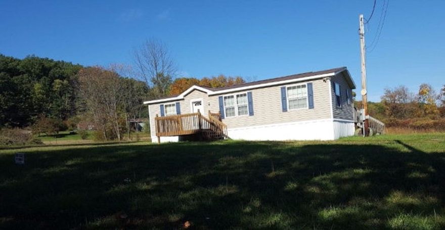 Three bedroom, 2 bath home on almost 15 acres in Frankstown township. This property is ideal for the country life you've been looking for. Barn size is 25 X 28 and has electric, water, 4 stalls and a second floor workshop. This home is in excellent condition with bright rooms and beautiful views, new updates to master bath and a spotless, eat in kitchen. The property is bordered by a stream, priced below appraised value and is move in ready!  Call the listing agent or your favorite Realtor for a showing.