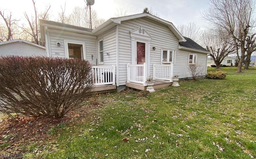 Why pay rent when you can own for less.  Especially this charming one bedroom home has a lovely backyard setting with a babbling brook.  Inside, the sunroom provides lots of natural light while the large renovated kitchen has many wonderful updates.  A large bedroom/bathroom has plenty of storage.  Energy efficient windows and central air are an added bonus plus all appliances including washer and dryer convey with the property.  A huge two car garage complete this valued priced home.