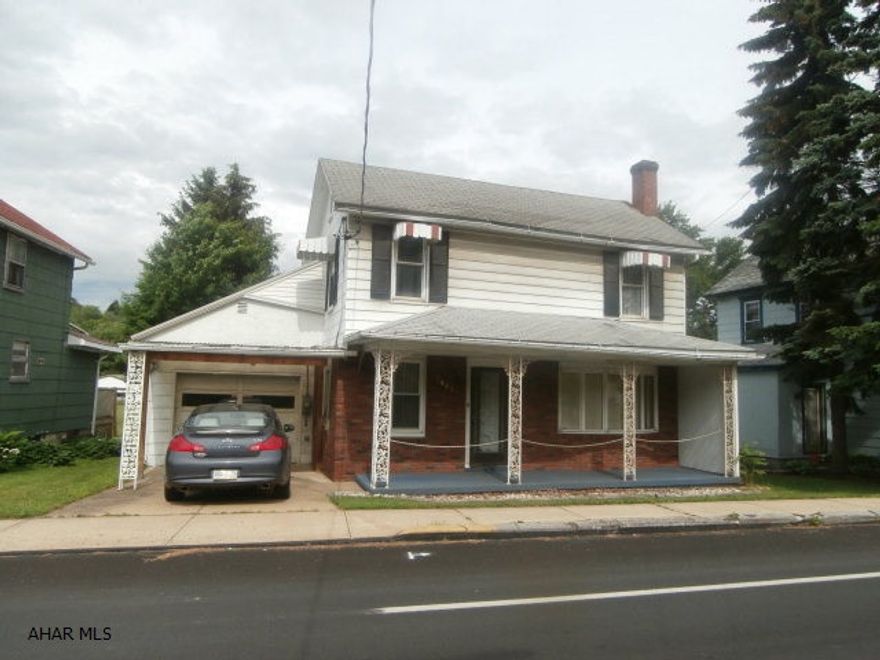 Two story partially remodeled house currently used as a second home. Nice garage and lot. Within a few minutes of Prince Gallitzin State Park and Rock Run Recreation area.