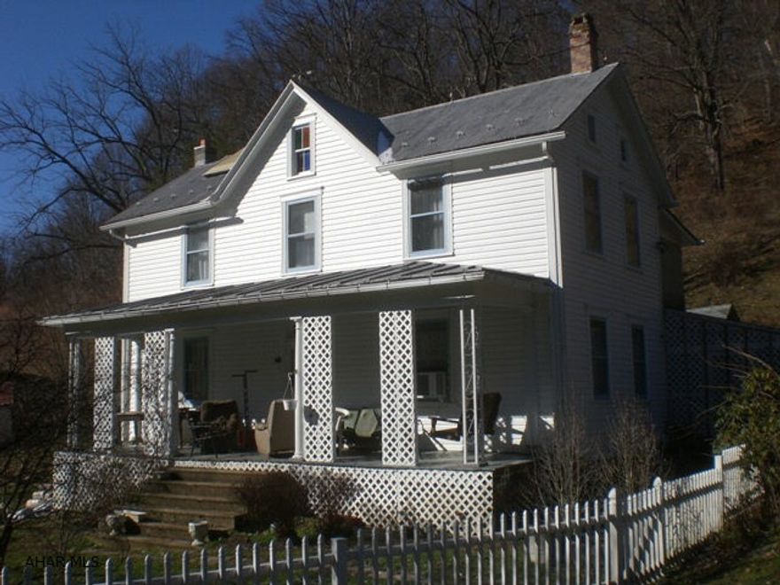 Country living in this two-story on +/- 17 acres. 4-bedroom, 2-Baths, LR, Kit, DR, & 1st level laundry. Oil FA Heat, Vinyl siding & 200-amp breakers. Land is open & wooded. Nice little country property for the price. Close to Lakes, Gorden & Koon. State Game Lands near by.