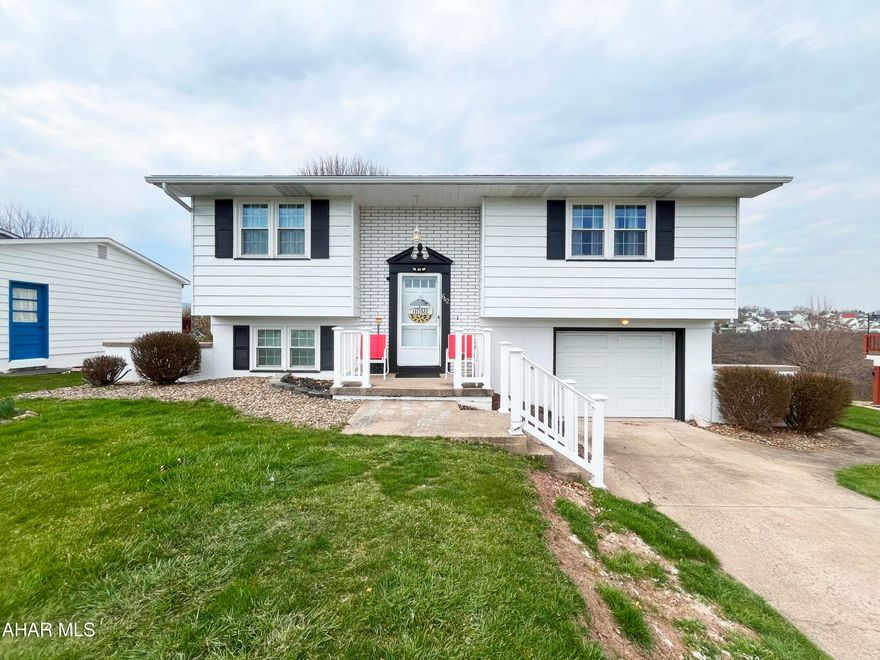 **OPEN HOUSE APRIL 13th 10-11:30 AM**
Nestled within Penn Farms Community, 642 Appleview Lane welcomes you home! Enjoy the space and opportunity as you have 3 bedrooms and a bonus room, as well as a full bathroom on the top level and a 3/4 bathroom on the bottom level. Observe the changing seasons from your eat-in kitchen or peacefully relax in your screened-in porch as you soak in the incredible view. Make yourself right at home in your spacious and lovely living room with refinished hardwood floors that are found throughout the top level. Catch fireflies, roast marshmallows, stargaze or picnic in your back yard. Your home is just minutes from the historic Hollidaysburg Diamond with small shops, eateries, and businesses, as well as Altoona's shopping, dining, entertainment and more. Catch a great baseball game at the Altoona Curve or skip over to State College for a football game. If outdoor recreation is your thing, take a short drive to Canoe Creek State Park, Raystown Lake, Lower Trail, and Juniata River Trail. Call the listing agent and schedule your showing today!