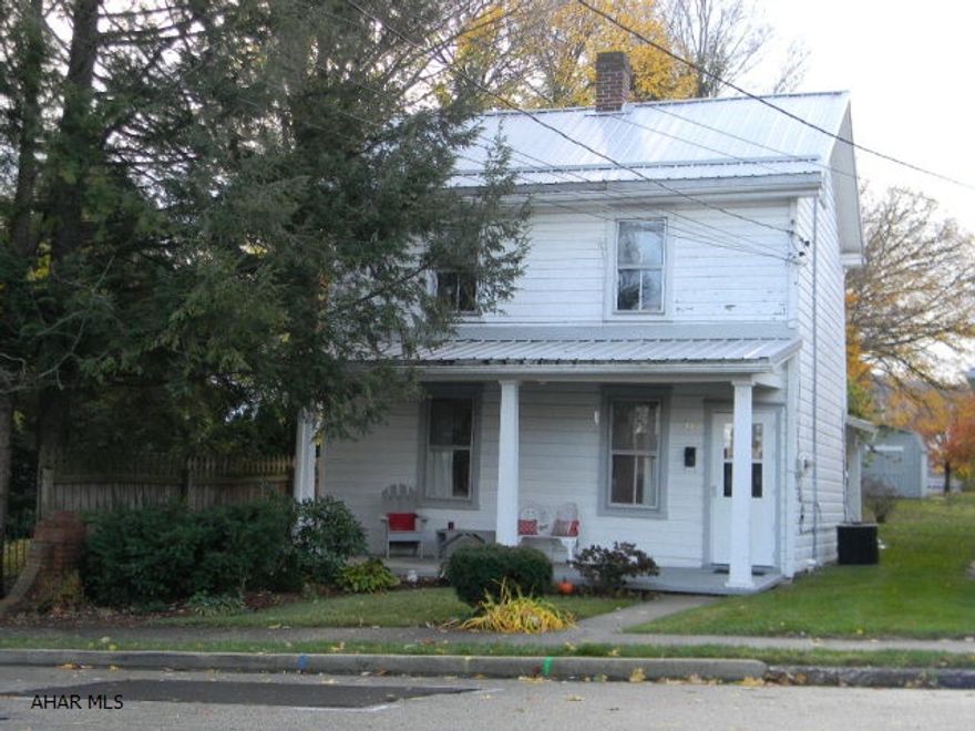 Ideally located for home or professional office in historic district. Just steps from county offices and Bedford business district. This charming 2 BR/1.5 BA house boasts updated mechanics: central air, oil forced air furnace and electrical service. Immediately available.