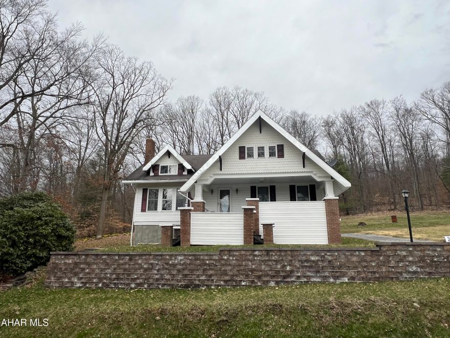 This beautiful 4-bedroom 2 Full Bath home is ready for any size family with 2 large bedrooms one full bath and kitchen and separate dining room all on the first floor. The spacious living room has an operational wood fireplace.  The second floor displays a huge full bath and two extra bedrooms.  In the Basement you will find two furnaces operated by heating oil and another by Coal.  Both functional and linked together to produce radiant heating throughout the house.  Continue to walk around the basement and you will find a work shop, a functional wood furnace and a second kitchen.  It is being sold with an extra lot behind the house which includes another .47 acres totaling .94 acres of land.  There is also a 10x16 shed sitting behind the house.  This house comes with many features and is ready for you to see.