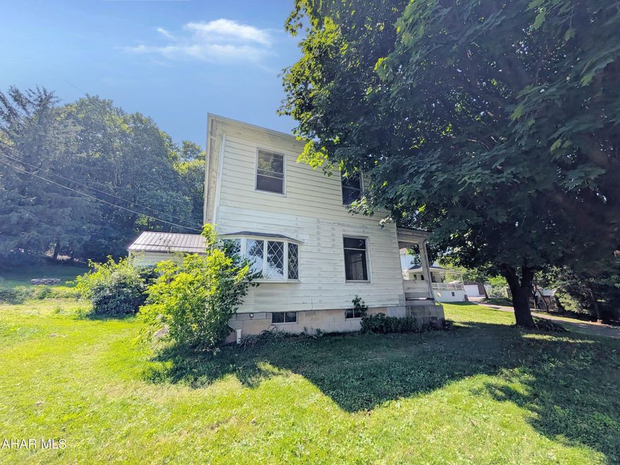 Large 4 bedroom Petersburg home on nearly 1/2 acre. Features large eat-in kitchen w/ laundry hook-ups, formal living room, den with ornamental fireplace , relaxing covered rear and side porches with private backyard. Needs TLC.