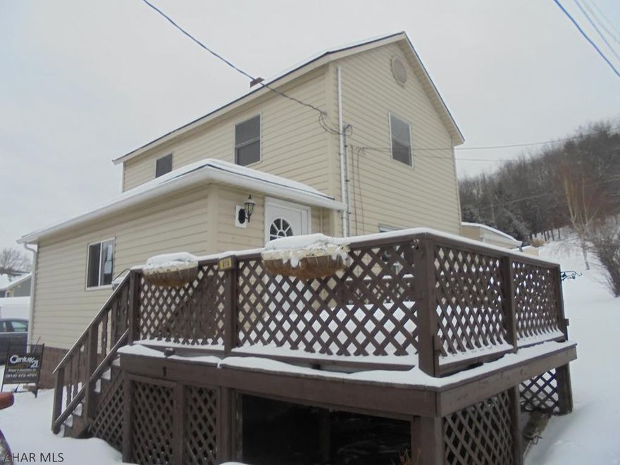 2 story vinyl sided home. Oil HW heat. 2 car detached garage. “This property may also be marketed via an auction event at https://www.xome.com (void where prohibited). The Seller will review offers submitted through the auction site as well as through the listing agent.” Property is being sold as-is