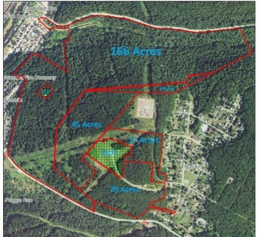 The acreage is a combination of 4 lots totaling the listed acreage.  There are two perc tests on the property.  Access is off of Concord St along a purposed deeded right of way.  This property would make an excellent private home site with plenty of acreage and wildlife for your enjoyment. One of the owners of this property is related to the broker/owner of Colony Realty Group, Ltd. School District is Conemaugh Valley. A map of the lot is available.  Extension of any public utilities is at the expense of the Buyer. Contact should be made with the appropriate utility company.