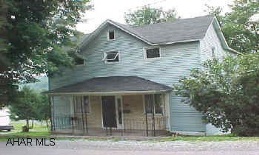 From the town of Northern Cambria, Sheetz on Bigler Ave., go North to 37th Street and turn left, blue house on the left.  Scacious 2 story, 3 bedroom on a corner lot. Beautiful modern kitchen. New furnace, two new oil tanks, newer roof, and new large shed in back yard.