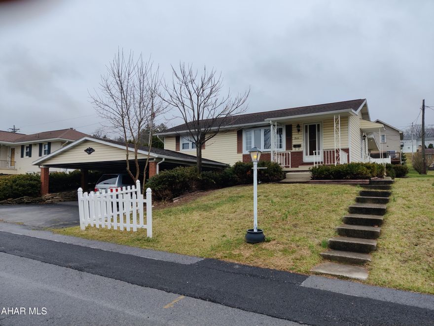 Raised Ranch in Pleasant Valley. 2 BR 1.5 Baths Garage. Nice Back Yard for Entertaining, Hardwood floors, Shed, Carport in addition to the Garage. Check out this Neighborhood! Close to Everything.