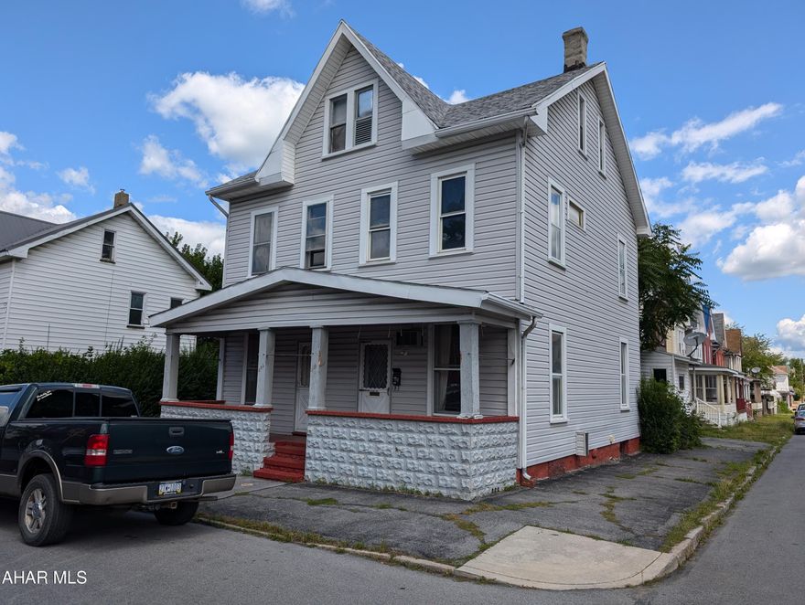 This is a great opportunity to purchase a side by side duplex in Altoona for a great price.  The property needs some TLC but has the potential for an income producing property or live in one side and rent the other side out.  Each unit has 2 bedrooms and 1 bath.  Additional lot offers off-street parking!