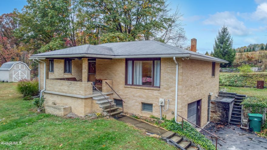 Welcome to 420 Deyarmin Road, a charming all-brick ranch in the United School District offering comfort, space, & convenience on a large lot. The main level features a bright & spacious living room, a large eat-in kitchen, a cozy heated sunroom, three generous bedrooms, & a full bathroom. The basement adds even more living space with a family room, second full bath, laundry area, storage, & an integral one-car garage. Enjoy year-round comfort with an efficient heat pump for heating & cooling. Outside, you'll find a covered front porch, paved driveway, large shed, & a beautifully sized yard perfect for entertaining. Don't miss this wonderful home, call today for more information!