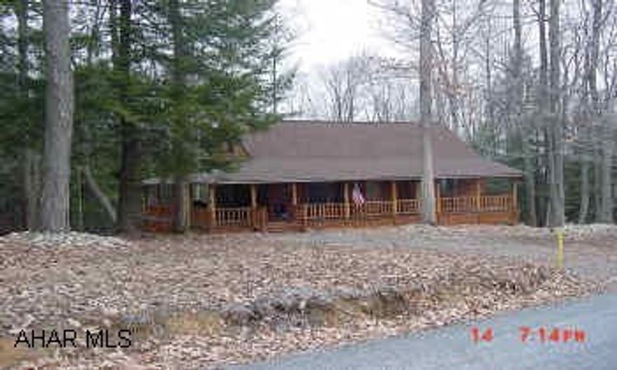 Spacious & attractive 1 1/2 Story Log Sided home, 3 Bed, 3 Bath,  w/ 54 foot wrap around deck on1/2+ acre wooded lot w/ all the amenities of Glendale Yearound.  Junst minutes from Prince Gallitzin State Park & State Game Lands 1 1/2 Story Log Sided home, 3 Bed, 3 Bath Loft, 54 Ft. wrap around deck on 1/2+ acre wooded lot w/ all the amenities of Glendale Yearound.  Just minutes from Prince Gallitzin State Park