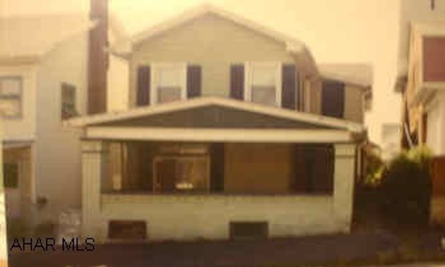 Two Story, 4 Bedroom, 1.5 baths, and 1 car garage Good investment or first time home buyers property.  Being sold as is.