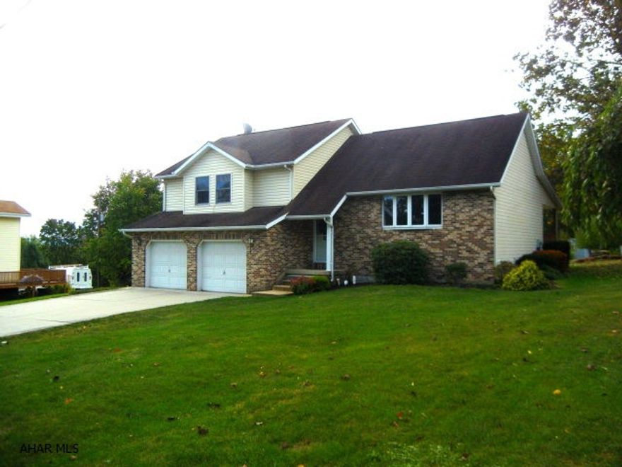 Next to new.  Brick patio, pond, covered deck.  Fire pit, 4 level, 2 car garage, cement driveway, new furnace.  2 family rooms or the 4th bedroom. Ebner School.