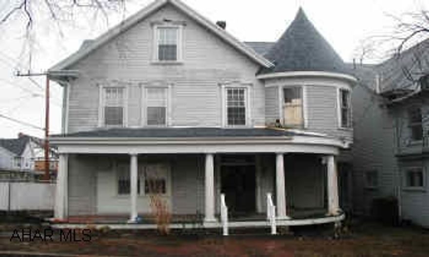 2 1/2 story - two unit. New windows, roof, and drywall. Work in progress; solid dwelling