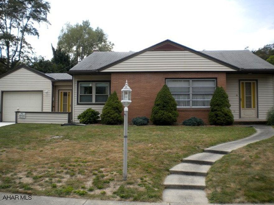 Well built ranch home in desirable neighborhood, close to downtown Bedford. This 3 BR, 2 BA home has a great backyard, large screened in porch with skylights, central air, plenty of storage in attic and cedar lined closets throughout, plus a partially finished full basement with laundry area, bathroom and workshop.
