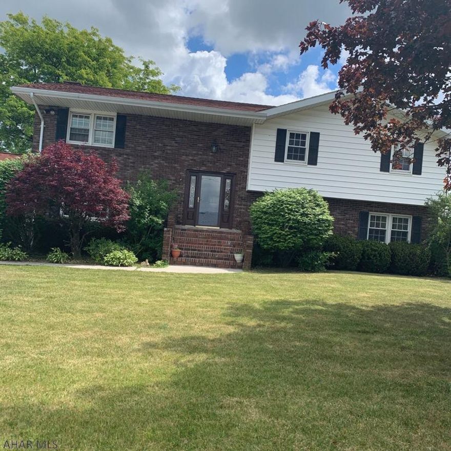 Super nice and and spacious brick house in a convenient location. (Close proximity to stores, restaurants, gas station & movies) With two complete living areas, would work not only for a single family home, also a mother in law suite, rental unit or small business ! Each level has a comfortable covered patio/porch. Plaster walls and sculptured ceiling! Six zone heating. Partial fencing. Level yard. All Vanity tops and commodes have been replaced in Sept 2019. New Carpeting on Upper deck!