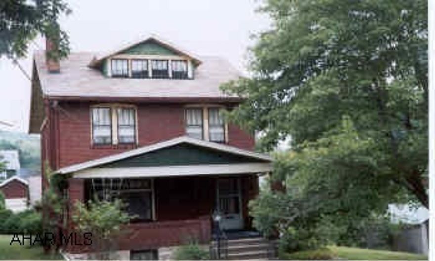 2.5 Story Brick Needs Updated Solidly Built - Lots of Potential - Double Lot