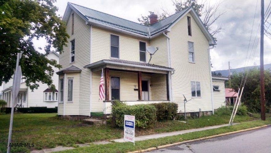 This Bellwood Borough home needs updated electrical system and some home renovations! New baths. call today to view this home.