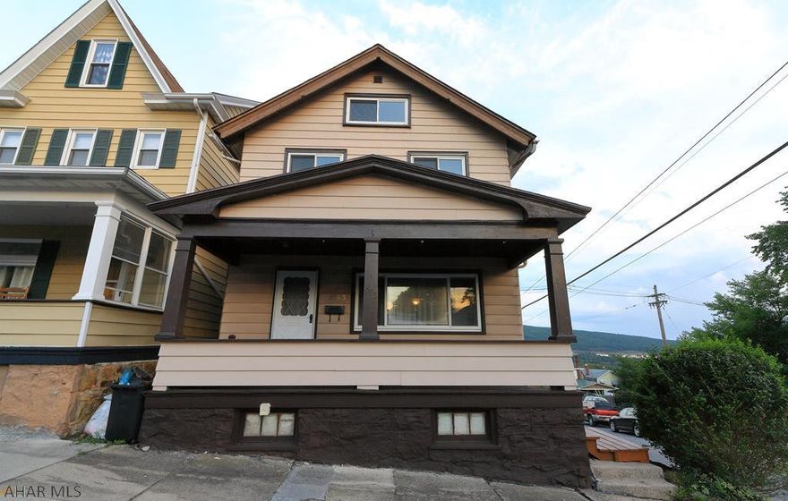 You won't want to miss this well maintained home now available at 1543 Crawford Ave in Altoona, PA. Comfortably sized living room and kitchen on the main floor, along with laundry hookups and a first floor bathroom. Remote controlled air conditioning units throughout the home. Charming deck provides for great view of the city as well as covered off-street parking. Ask to see this house today!