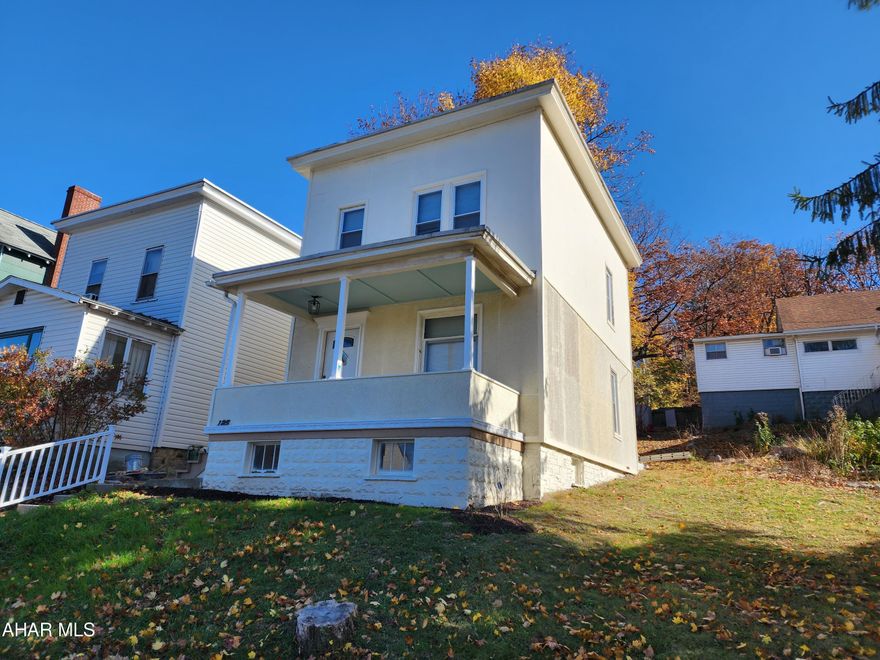 Fully remodeled 3 bed, 1 bath home in the heart of Altoona. Updates include NEW Hardie® fiber cement siding, refinished concrete sidewalk, New bathroom and kitchen, all new windows, new vinyl flooring, new roof and roof drainage, all new plumbing, wiring, and MORE! small deck on the left side for your grill, and a firepit in the yard. Come see for yourself! Great views! 1st floor laundry! Motivated Sellers!