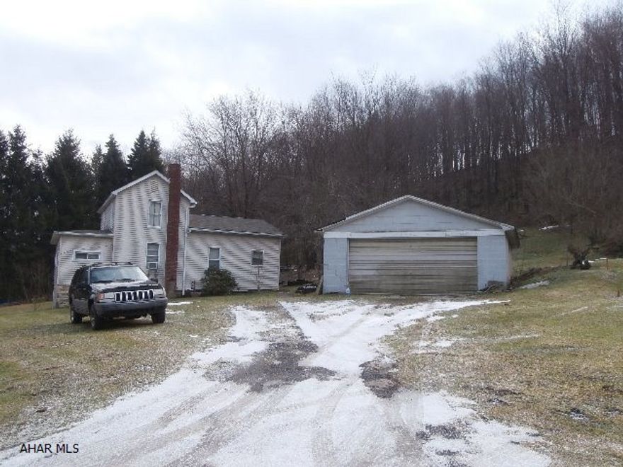 Large lot - some updates. Two car detached garage. House is currently rented - tenant to move end of May. House has newer shingle roof. 100 amp breakers. Furnace is newer.