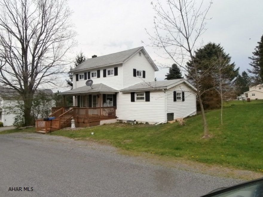 Being sold to settle estate. Great price on this two story. Rear picnic pavilion.