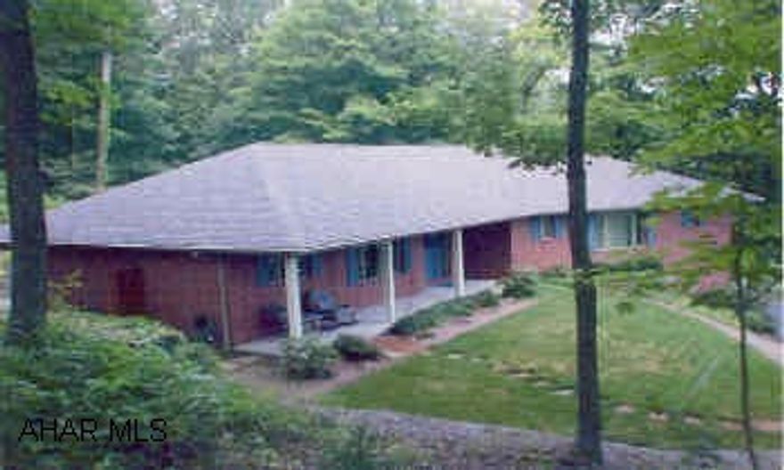 Custon built Ranch home with open floor plan and unique todays design.