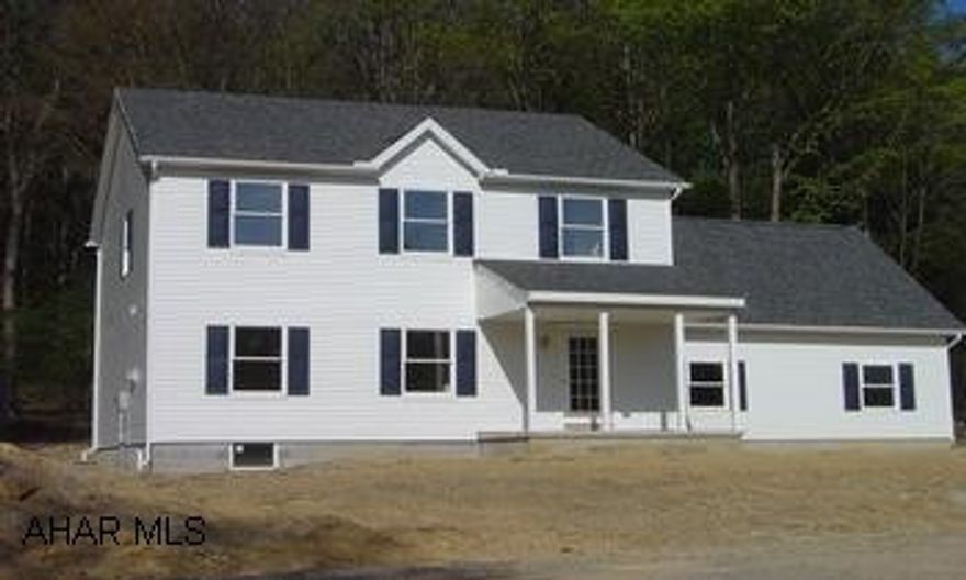 New, 2 sotry, 3 bedroom home. Seller will pay $3,000 to buyer's closing costs and first 3 months of buyer's principle and interest payments. Area over garage is trussed for future bonus room 12x22.