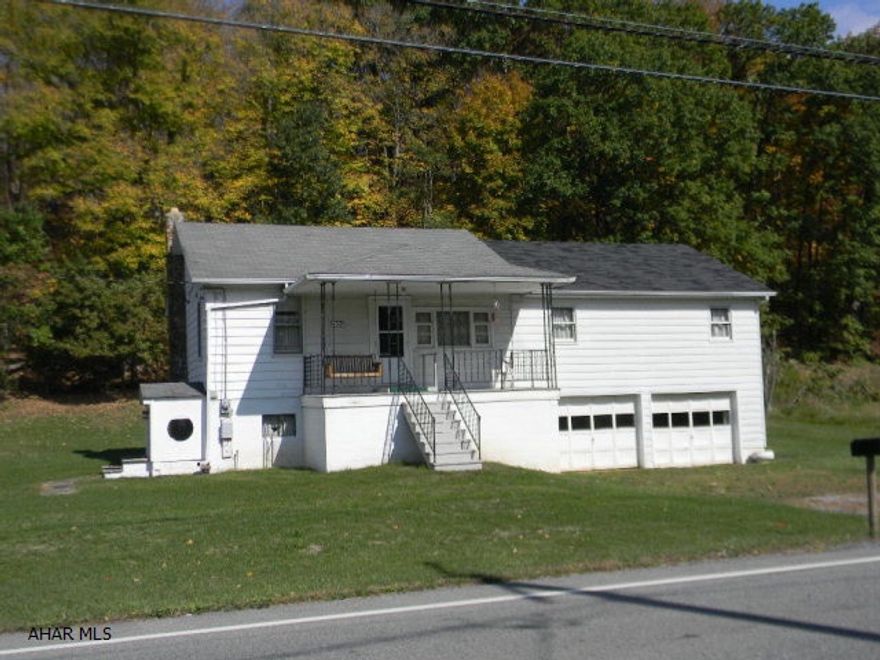 Sturdy 2 BR, 1 full bath raised ranch located in Chestnut Ridge School District. Originally structured for small family but easily expandable with large 12x24 unimproved space on main floor. Priced to sell! Immediately available.