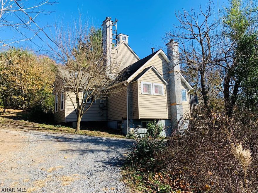 This home offers so many possibilities and with a little TLC, this could be a fabulous home. The present seller has added tremendous updates throughout including a 2nd floor master retreat with cathedral ceilings, skylight and private bathroom. Outside, the home's exterior has been updated with vinyl siding and newly installed decking. Enjoy a backyard filled with trees within minutes of downtown Bedford. There is natural gas hook up for hot water heater, range and dryer. (Presently electric is being used for these appliances).