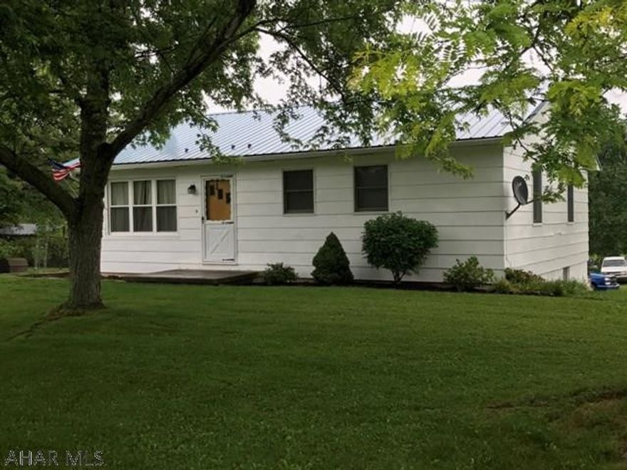 Enjoy 1 floor living! Two bedroom on main level, full basement can be used for an additional bedroom. Many newer improvements include metal roof, living room window, flooring, appliances and shed. Beautiful almost 1 acre lot! Located in Fishertown and close to schools and all amenities. Very nice area!