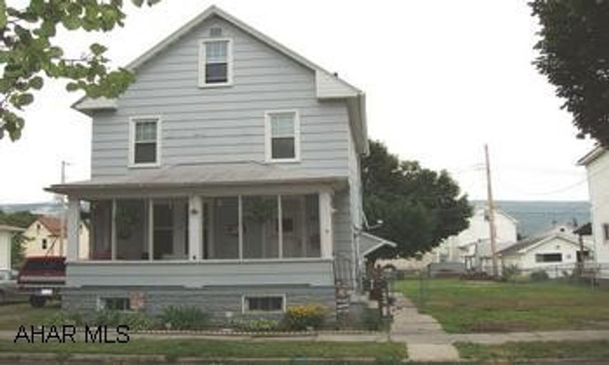 2 story home in Bellwood offers 3 BR, 1 BA, new windows, newer roof, hot water tank, flooring in hallways & kitchen and carpet in LR & DR. Finished walk-up attic w/o heat. Fenced yard. Some updates, still room for TLC. 2 story home in Bellwood offers 3 BR, 1 BA, new windows, newer roof, hot water tank, flooring in hallways & kitchen and carpet in LR & DR. Finished walk-up attic w/o heat. Fenced yard. Some updates, still room for TLC.