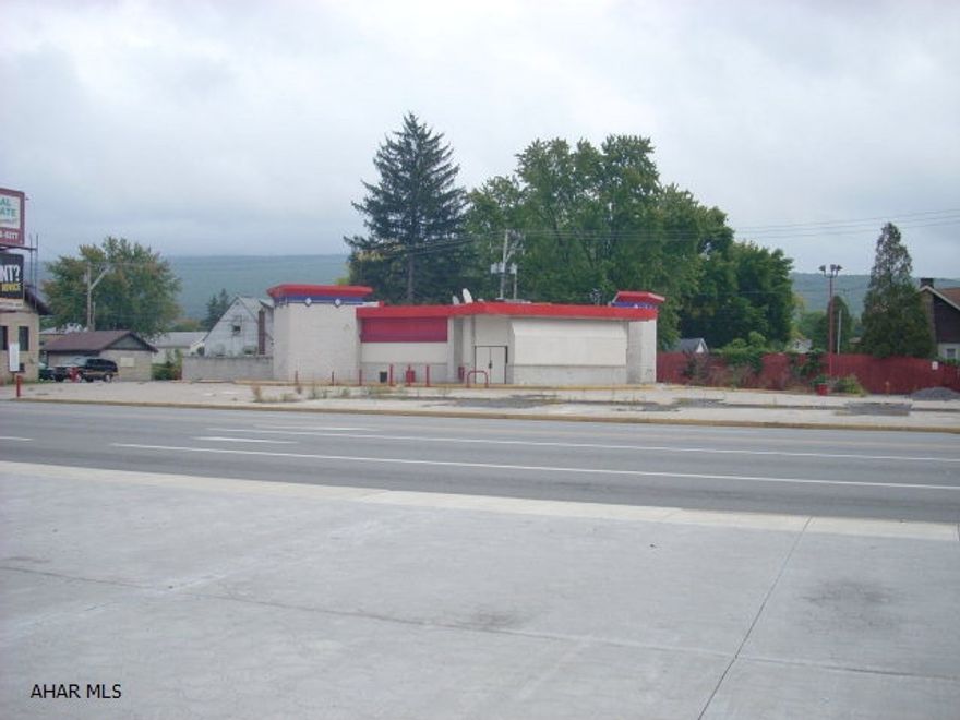 Former Sheetz convenience store location on high visibility corner of busy Plank Road. Approx. 3,000 sq. ft. building on 0.88 acre corner lot. Zoned Highway Business for numerous commercial uses including (but not limited to) automotive sales and services, restaurant, professional or business offices, personal services, government services, retail or wholesale sales and many other possibilities. Realtor owned.