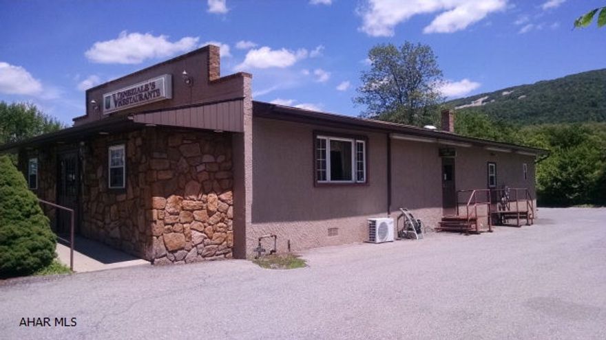 NO ZONING IN ANTIS TOWNSHIP!  Commercial opportunity! Well established Bellwood restaurant & real estate for sale. Contact listing office for additional information. Qualified buyers only.