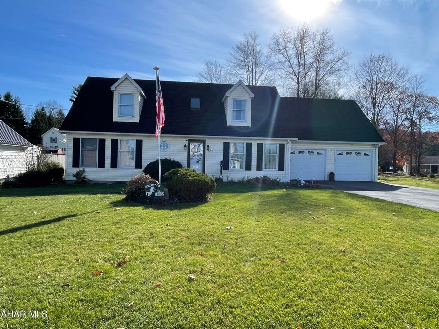 This incredibly well maintained 4 bedroom 3 bath Cape Cod style home in Portage Township is sitting on a large flat double lot allowing plenty of space to stretch your legs both inside and out.  Property is being listed for the recently appraised amount to settle the Estate.  With winter right around the corner, you will love pulling into your two car attached garage and walking through the door knowing you won't have to clean the Sn@w off each morning. You won't mind carrying the groceries inside the door as you walk directly into the kitchen/dining/living room area.  This space is great for entertaining family and friends as you will be able to mingle with guests at the party.  The large solid surface countertops make meal prep easy and there is plenty of cabinets for storage. The appliances are also included in the sale. Right off the kitchen/dining area is a bright 3 season sunroom. Also on the first floor is a large bedroom currently set up as an office features a walk in closet, there is laundry closet in hallway, full bath and a master suite with newer shower stall and a large walk in closet. At the top of the steps on the second floor there is a small bonus area currently used as a sitting area.  There is a large full bath and two enormous bedrooms!  There is an additional unheated bonus space above the garage that is currently being used for storage but has the potential to be finished along with the high ceiling basement adding additional living space and possibilities to expand. The beautifully maintained flower beds full of perennials are highlights to the meticulously groomed grass lot!  So much curb appeal!  Call today!