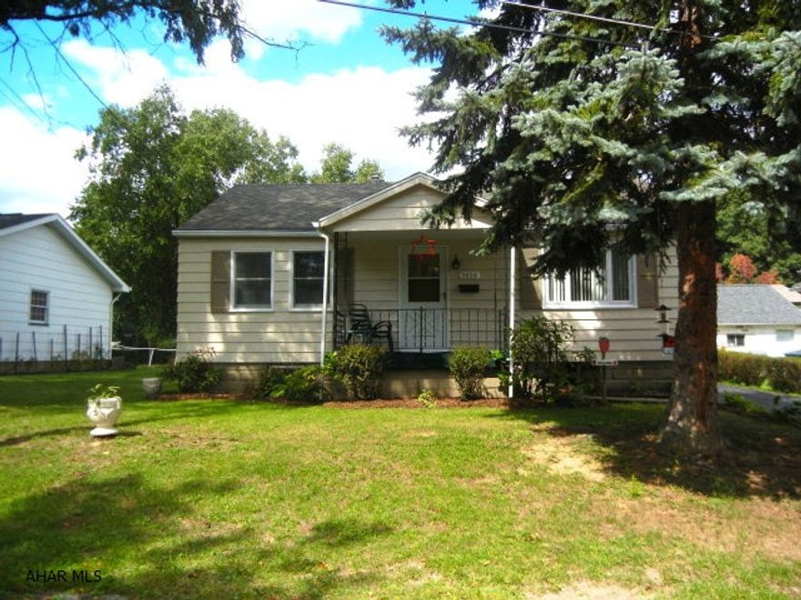 Darling one story 2 bedroom home. Newly carpeted and freshly painted. Nice level lot. 1 car detached garage with carport. Ready to move in.