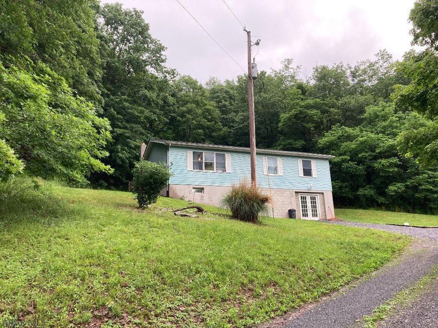 Turn key 3 bedroom, 2 bath ranch home on 2 wooded acres. Inside is completely updated and a must see! Pellet stove and electric heat. Beautiful country setting. This type of property is hard to find and sure to go quickly so don't blink or it will be gone.