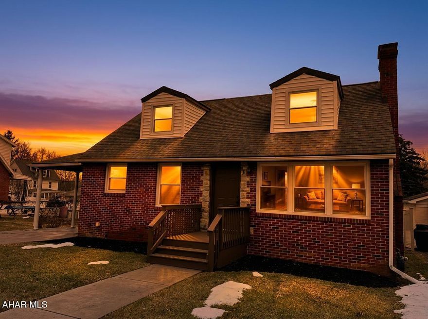 You'll definitely want to check out this beautifully updated cape cod home! This home has a nice flexible layout that is sure to suit your needs, there is the potential for one story living with 2 bedrooms with nice sized closets and a full bath on the main floor, the upper level has two bedrooms and a full bath, new hickory kitchen cabinets with leathered granite countertops giving you a matte finish, refinished oak and pine flooring, new thermo pane windows, new furnace, new luxury vinyl plank flooring, new interior and exterior lighting, updated bathrooms, freshly painted interior including the basement. Realtor owner.