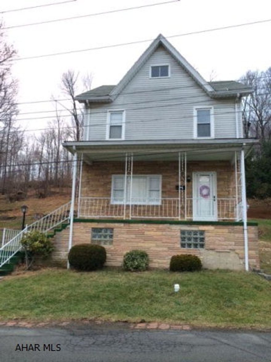 Large two story, sitting on a double lot in Lilly borough. Brand new bathrooms,brand new outside elecical, new elecical inside. Large eat in kitchen, half bath off kitchen. Very spacious, must see! Don't let this one pass you by.