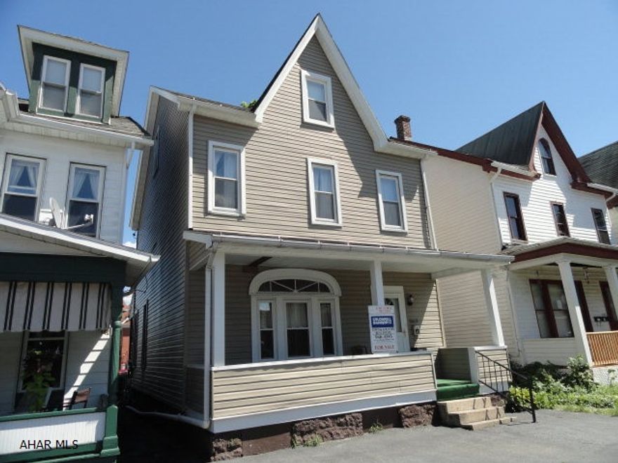 2 story with 3 bedrooms and 1 1/2 baths. Many newer upgrades: roof, siding, windows, furnace and electric panel box.  Exterior in great shape, interior needs TLC to make this a wonderful family home again. Large rooms with high ceilings. Attic could be finished/possible 4th bedroom. Flat yard partially fenced. Take a look at this charming diamond in the rough. Priced to sell and settle estate.