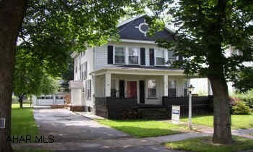 CHARMING HOUSE WITH EXTRA LARGE LOT.  FIRST FLOOR FAMILY ROOM WITH FIREPLACE.  FINISHED THIRD FLOOR. TWO BLOCKS FROM BAKER SCHOOL.