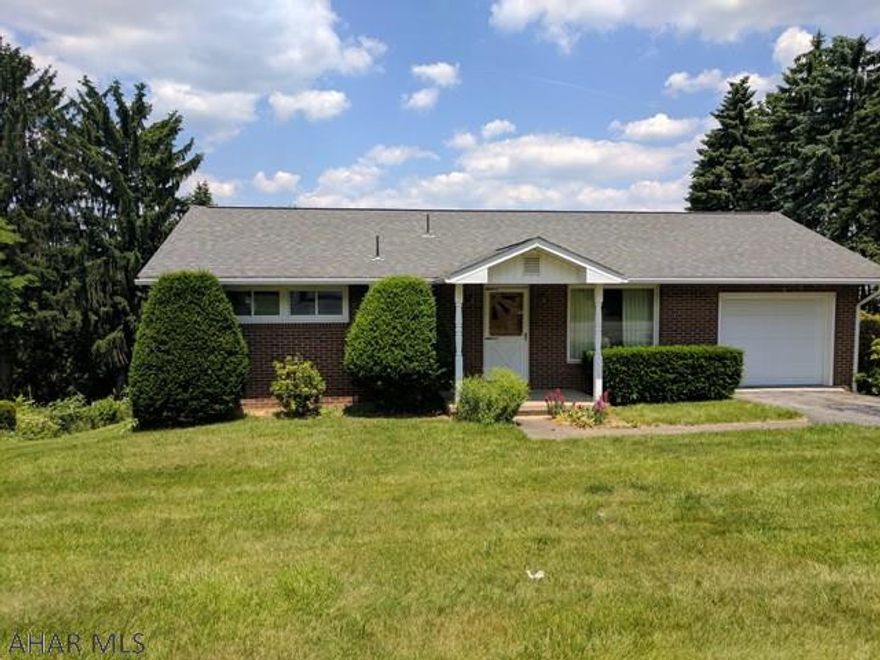 Under contract with contingencies.  Solid construction brick home with a one car garage in a fantastic location. Oversized lot with great views. This is your chance to get one story living at an affordable price. Newer windows and a newer 3 dimensional shingle roof.